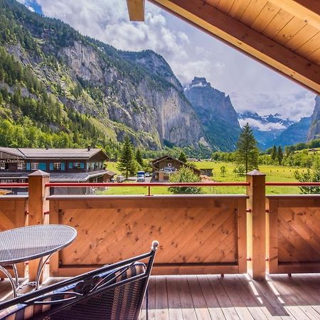 Apartment Lauberhorn, Luxury With Best Views Lauterbrunnen Bagian luar foto
