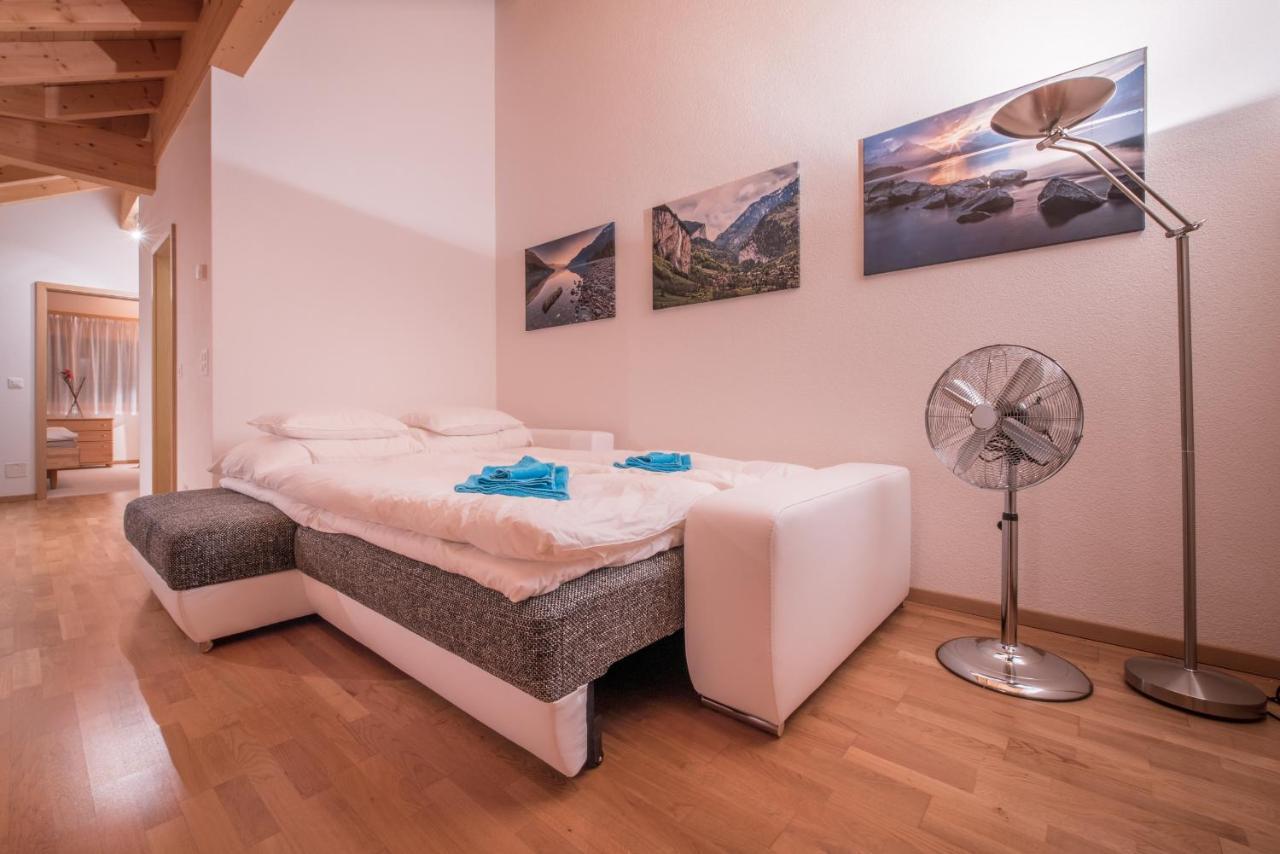 Apartment Lauberhorn, Luxury With Best Views Lauterbrunnen Bagian luar foto
