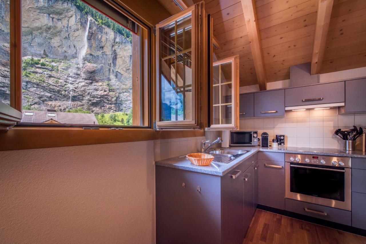 Apartment Lauberhorn, Luxury With Best Views Lauterbrunnen Bagian luar foto